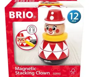 BRIO Magnetický skládací klaun / od 12 měsíců