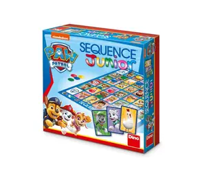 Dino Rodinná hra Sequence Junior Tlapková patrola / od 3 let / délka hry: 15 minut / 2-4 hráči