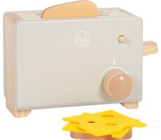 small foot Dřevěný toustovač Tasty šedá / od 3 let