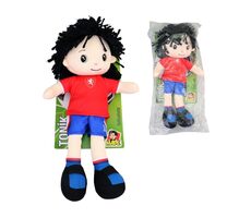 MaDe Textilní panenka Toník fotbalista český hlas, karta