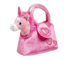 small foot Plyšový jednorožec v kabelce Fina / od 3 let
