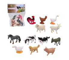 MaDe 15101 Zvířátka domácí / 5,5 x 4,5 cm / od 3 let