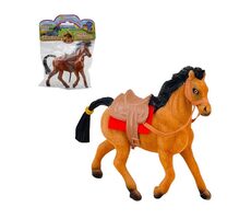 MaDe 15692 Kůň se sedlem / 13 x 11 x 3 cm / od 3 let