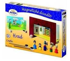 Detoa Dětské divadlo magnetické - Hrad