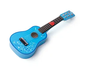 Tidlo Dřevěná kytara Star modrá