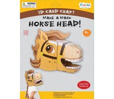 Fiesta Crafts Kreativní sada 3D maska Kůň