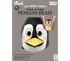 Fiesta Crafts Kreativní sada 3D maska Tučňák