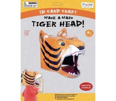 Fiesta Crafts Kreativní sada 3D maska Tygr
