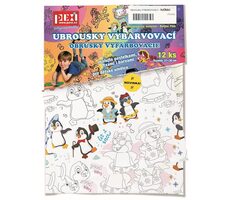 Pexi Vybarvovací ubrousky - Tučňáci