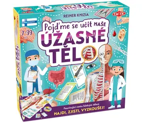 Asmodee Pojďme se učit: Naše úžasné tělo / Délka hry: 16-30 minut / Počet hráčů: 2-5 / od 7 let