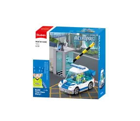 Sluban Metropolis M38-B1328C Policejní vůz / počet dílků: 73 / od 6 let