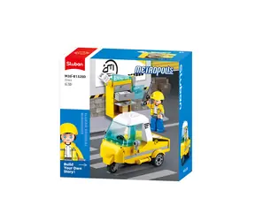 Sluban Metropolis M38-B1328D Doručovací vůz / počet dílků: 77 / od 6 let