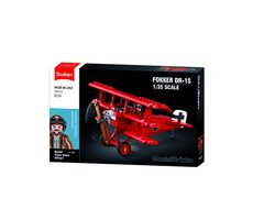 Sluban Model Bricks M38-B1292 Trojplošník Fokker DR-1 1.35 / počet dílků: 281 / od 8 let
