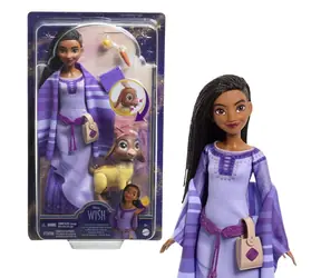 Mattel Disney přání panenka se zvířecím kamarádem na cestách / od 3 let