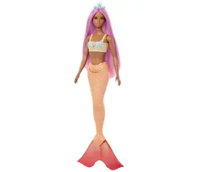 Mattel Barbie pohádková mořská panna - žlutá / od 3 let 