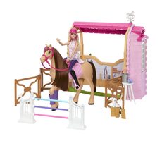 Mattel Barbie stáje s pepper a panenkou / od 3 let