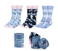 Cerdá Stitch 3páry / velikost 36-43