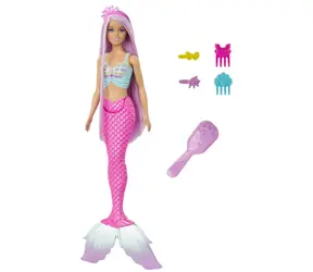 Mattel Barbie pohádková panenka s dlouhými vlasy - mořská panna / od 3 let