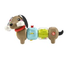 Mattel Fisher Price chrastící a klapající jezevčík / od 6 měsíců