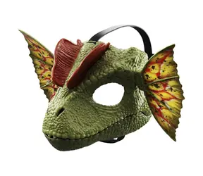 Mattel Jurassic World dilophosaurus maska na obličej se zvuky / od 4 let