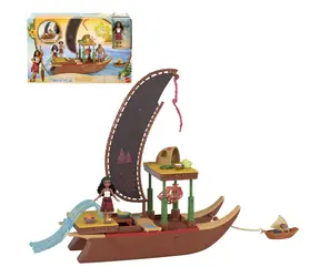 Mattel Garland small doll vaiana transforming boat / od 3 let
