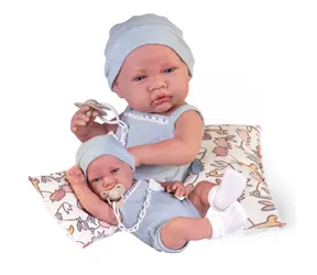 Antonio Juan 50409 LUI - realistická panenka miminko s celovinylovým tělem - 42 cm