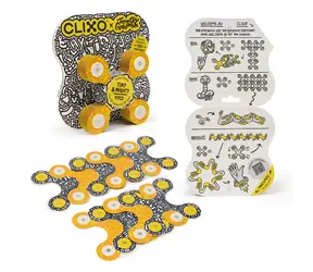 CLIXO Tiny & Mighty Artist Edition (Timothy Goodman) - magnetická stavebnice 9 kusů