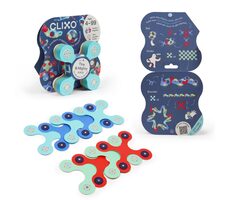 CLIXO Tiny & Mighty Marine - magnetická stavebnice 9 kusů