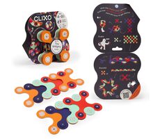 CLIXO Tiny & Mighty Space - magnetická stavebnice 9 kusů