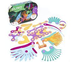 CLIXO Tropical Birds - magnetická stavebnice 22 kusů