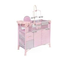 DeCuevas 53075 Skládací postýlka pro panenky s 5 funkčními doplňky Sophie 2025