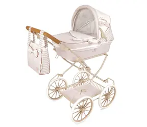 DeCuevas 80078A Skládací kočárek pro panenky s taškou Verona 2025 - 81 cm