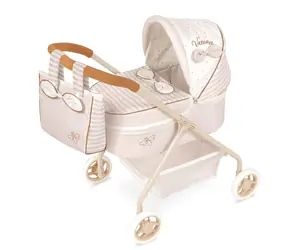 DeCuevas 86078 Můj první kočárek pro panenky s taškou Verona 2024 - 56 cm