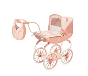 DeCuevas 87074 Kočárek pro panenky hluboký Tulipe 2025 - 68 cm