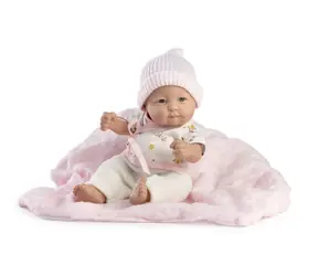 Guca 855 NEW BORN HOLČIČKA - realistická panenka miminko s celovinylovým tělem - 25 cm