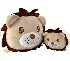 Magic Baby Lev - maminka s mláďátkem - set plyšových hraček 20 a 40 cm