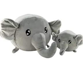 Magic Baby Slon - maminka s mláďátkem - set plyšových hraček 20 a 40 cm