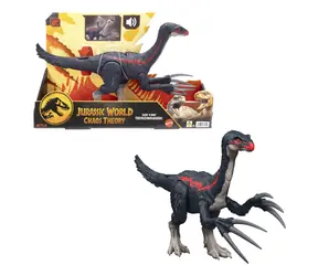 Mattel Jurassic World řvoucí therizinosaurus / od 4 let
