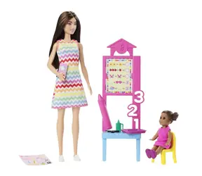 Mattel Barbie herní set povolání - učitelka / od 3 let