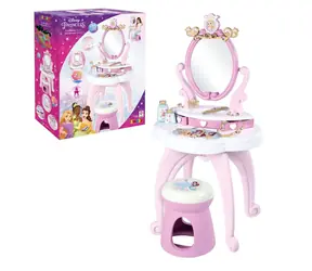 Smoby Disney Princess Toaletní stolek se židličkou 2v1 / od 3 let