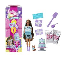 Mattel Barbie party reveal barbie - tyrkysová / od 3 let