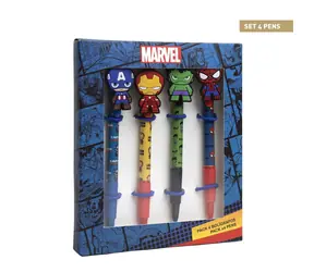 Cerdá Marvel sada propisek 4ks