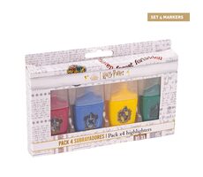 Cerdá Harry Potter sada zvýrazňovačů 4ks