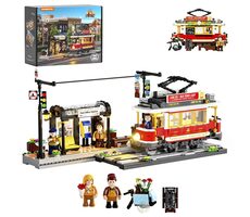 Lumibricks Historic Tram and Train Station / 1274 dílků / od 16 let 