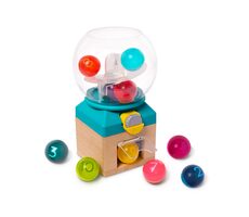 B-Toys Automat s míčky Rainbow Gumballs / od 12 měsíců