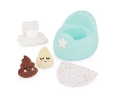 LullaBaby Nočník pro panenky s doplňky / od 2 let