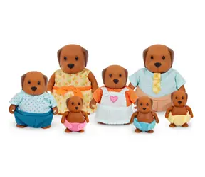 Li‘l Woodzeez Rodina pejsků velká Wagadoodle / od 3 let