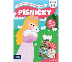 ALBI Kvído Karty a puzzle: Písničky