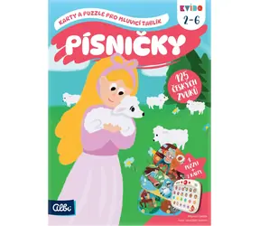 ALBI Kvído Karty a puzzle: Písničky