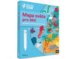 ALBI Kouzelné čtení Kniha: Mapa světa pro děti